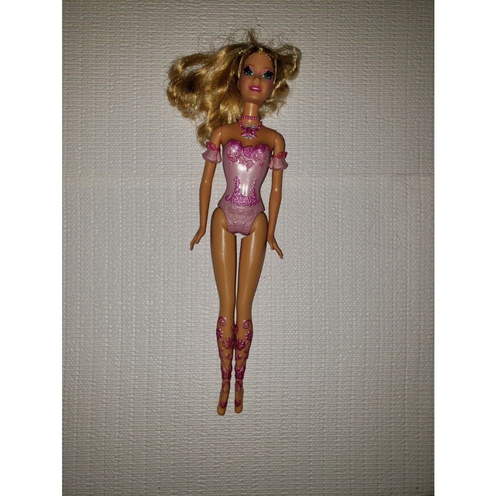 Rare-Barbie Fairytopia Mermaidia Elina Fairy to Mermaid Doll-Mattel-2005